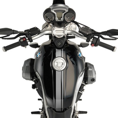 Racing Lines Silver BMW R NineT Family tank stickers