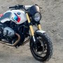 Cupolino porta numero BMW R NineT Roadster Bullymachine