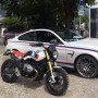 BMW R NineT Roadster Bullymachine number plate special Paris Dakar