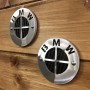 Pair of Carbon Limited BMW 70 mm Bullymachine tank badges