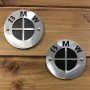 Pair of Carbon Limited BMW 70 mm Bullymachine tank badges