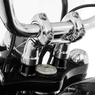 Handlebar risers Black BMW R18 Ergo Wunderlich from 06 - 2022