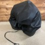Black Bandit Extra Slim model helmet in Kevlar with Moto Guzzi livery and black Biltwell peak