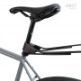 Unitgarage Bike luggage rack for quick release seat tube with leather cover