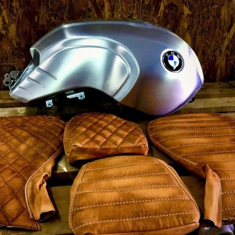 Copertina sella BMW R NineT Family Marrone invecchiato Bullymachine