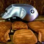 Seat cover BMW R NineT Family Aged brown Bullymachine