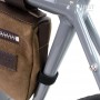 Borsa da triangolo telaio bici in crosta di cuoio Unitgarage