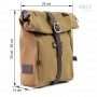 Gravel panzer canvas borsa laterale bici Unitgarage