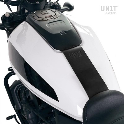 Fascia serbatoio in cuoio marrone o nero Unitgarage Harley Davidson Sportster S 1250