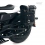 Bag with left side support in split leather Harley Davidson 1250 s Unitgarage