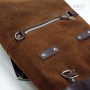 Borsa con supporto lato sinistro in crosta di cuoio Harley Davidson 1250 s Unitgarage