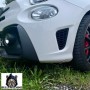 Coppia convogliatori prese aria intercooler Abarth 500 595 695 Restyling in GRP oppure Carbonio