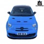Abarth 500 595 695 Bad bonnet with 4 or 6 air intakes and semi-covered lights hood scoop