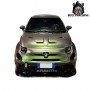 Abarth 500 595 695 Bad bonnet with 4 or 6 air intakes and semi-covered lights angry bird