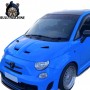 Abarth 500 595 695 Bad bonnet with 4 or 6 air intakes and semi-covered lights