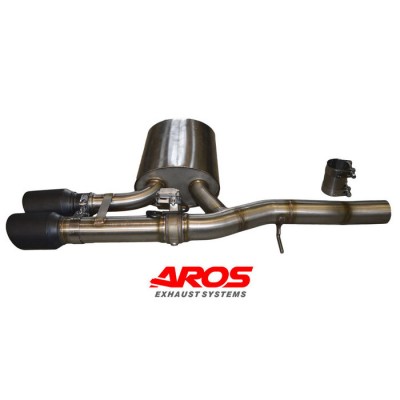 Exhaust muffler with electronic valve BMW Mini Cooper S F55 5 doors