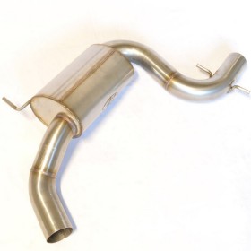 Center with silencer for Volkswagen Golf 5 GTI