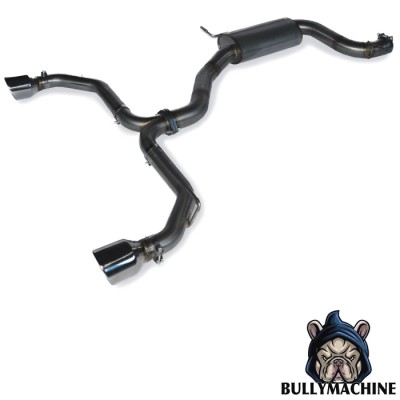 Scarico sezione centrale e finale con due terminali da 100 mm Volkswagen GOLF 8 GTI