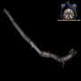 Downpipe diretto senza catalizzatore Volkswagen GOLF 7 R diametro 76 mm