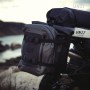 Khali TPU side bag and BMW R NineT Family Unitgarage bag holder frame