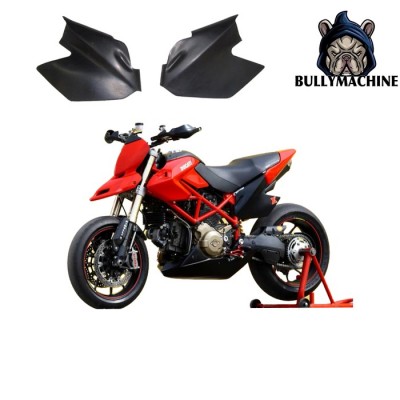 Pair of Trophy number plates for Ducati Hypermotard 1100 796 Bullymachine