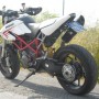 Coda corta in GRP Ducati Hypermotard 1100 796 s evo sp con porta targa regolabile