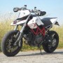 Bullymachine short tail Ducati Hypermotard 1100 796 s evo sp with adjustable license plate holder