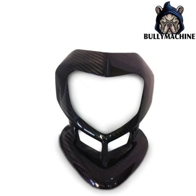 Cupolino con becco corto in carbonio Ducati Hypermotard 1100 796 s evo sp Bullymachine