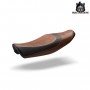 copertina sella bicolore nera e marrone Yamaha XSR 700