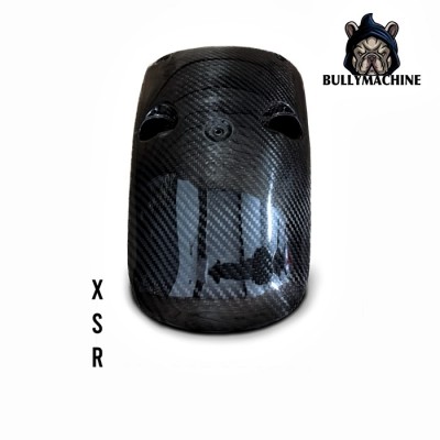 Parafango posteriore in carbonio senza alloggio faro Yamaha XSR 700 Bullymachine