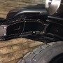 Lower carbon reinforcement with license plate holder and Yamaha XSR 700 Bullymachine indicators