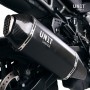 Marmitta nera in titanio Harley Davidson Pan America 1250 silenziatore singolo Unitgarage