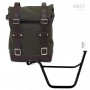 Borsa in canvas e supporto sinistro Triumph Bonneville T100 2001 2016 Unitgarage
