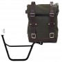 Borsa in canvas e supporto destro Triumph Bonneville T100 2001 2016 Unitgarage