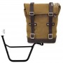 Borsa in canvas e supporto destro Triumph Bonneville T100 2001 2016 Unitgarage