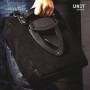 Split leather bag and right support Triumph Bonneville T100 2001 2016 Unitgarage