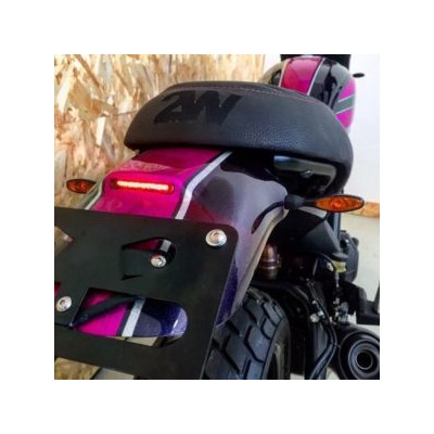 Parafango posteriore con faro Led incastonato Ducati Scrambler 400