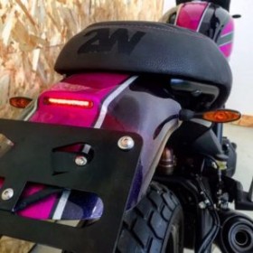 Ducati Scrambler 800 rear mudguard with embedded LED light