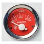 Strumento temperatura olio Abarth replica fondo rosso
