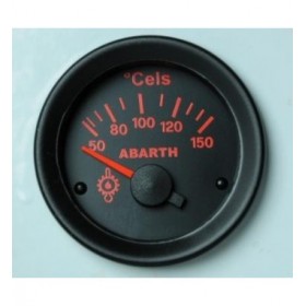Abarth Delta oil temperature gauge replica bottom 52 mm