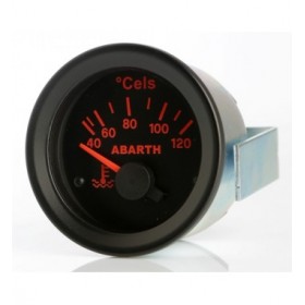 Abarth Delta replica water temperature instrument 52 mm bottom