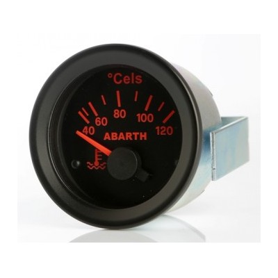 Strumento temperatura acqua Abarth Delta replica fondo 52 mm