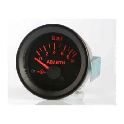 Strumento pressione olio Abarth Delta replica fondo 52 mm