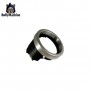 Adattatore manometro da 80 mm a 60 mm Abarth 500 595 695 con anello argento