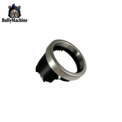 Pressure gauge adapter from 80 mm to 60 mm Abarth 500 595 695 with silver ring