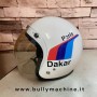 Casco aperto in Carbon Kevlar Extraslim con livrea Paris DakarBullymachine