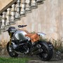 Tank band in Chesterfield brown leather BMW R NineT Family