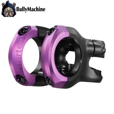 Riser supporto manubrio MTB plus stelo da 35 lunghezza 50mm viola e nero