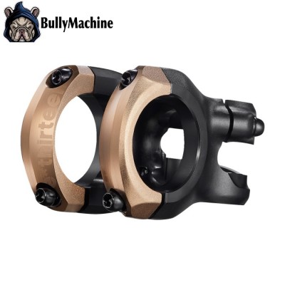 Riser supporto manubrio MTB plus stelo da 35 lunghezza 50mm bronzo e nero