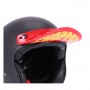 Frontino casco 13 1/2 SCUM Peak con varianti in Rosso Nero Blu